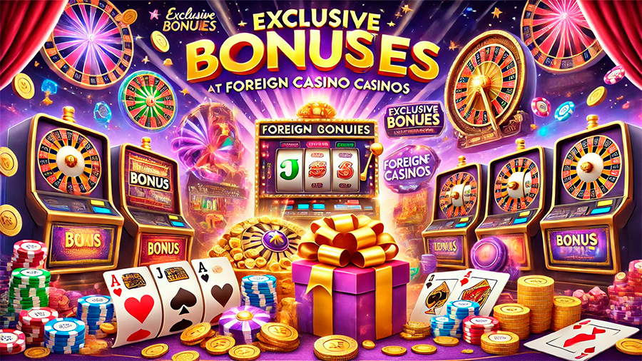 Bonuses and Offers at Foreign Casinos